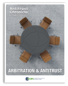 Antitrust Chronicle July 2019 - I. Arbitration & Antitrust cover