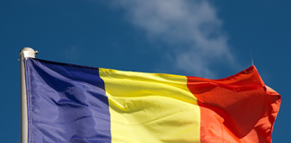 romania flag picture square image