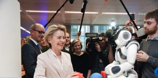 Visit of Ursula von der Leyen, President of the European Commission, to the VUB